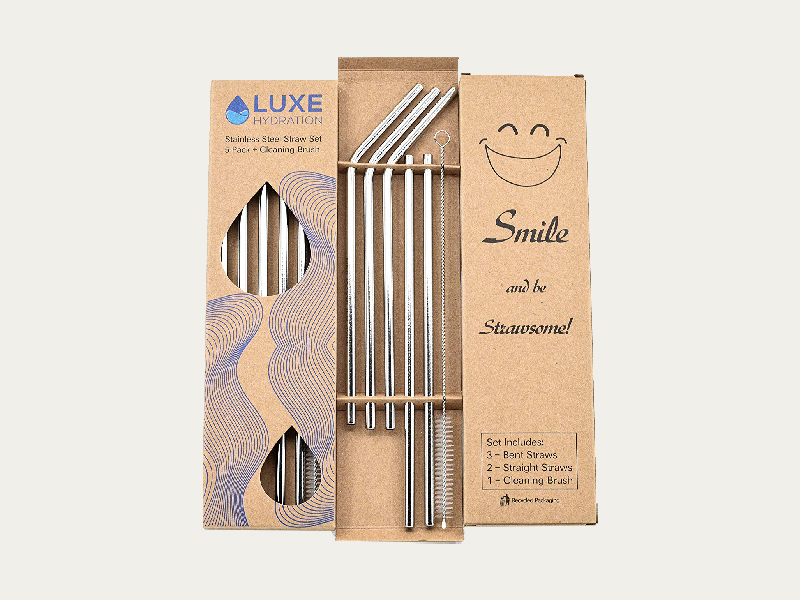 Straw Box Design Custom Straw Boxes | Biodegradable Straw Packaging Boxes Wholesale ...
