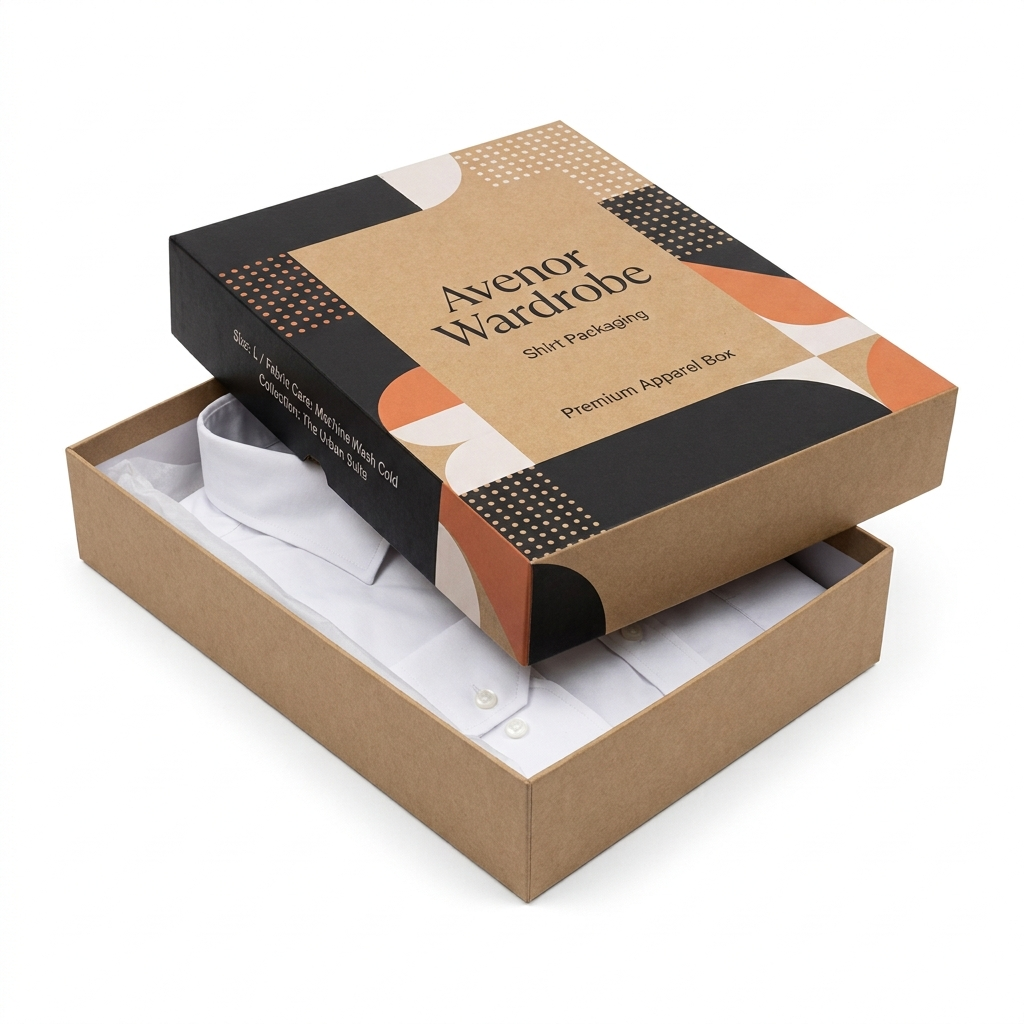 1 Folding Two Piece Shirt Box 1790754640