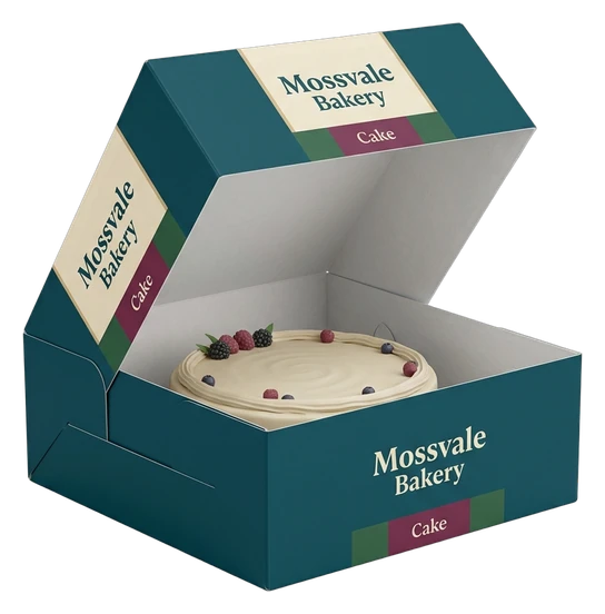 1 No Glue Cake Box