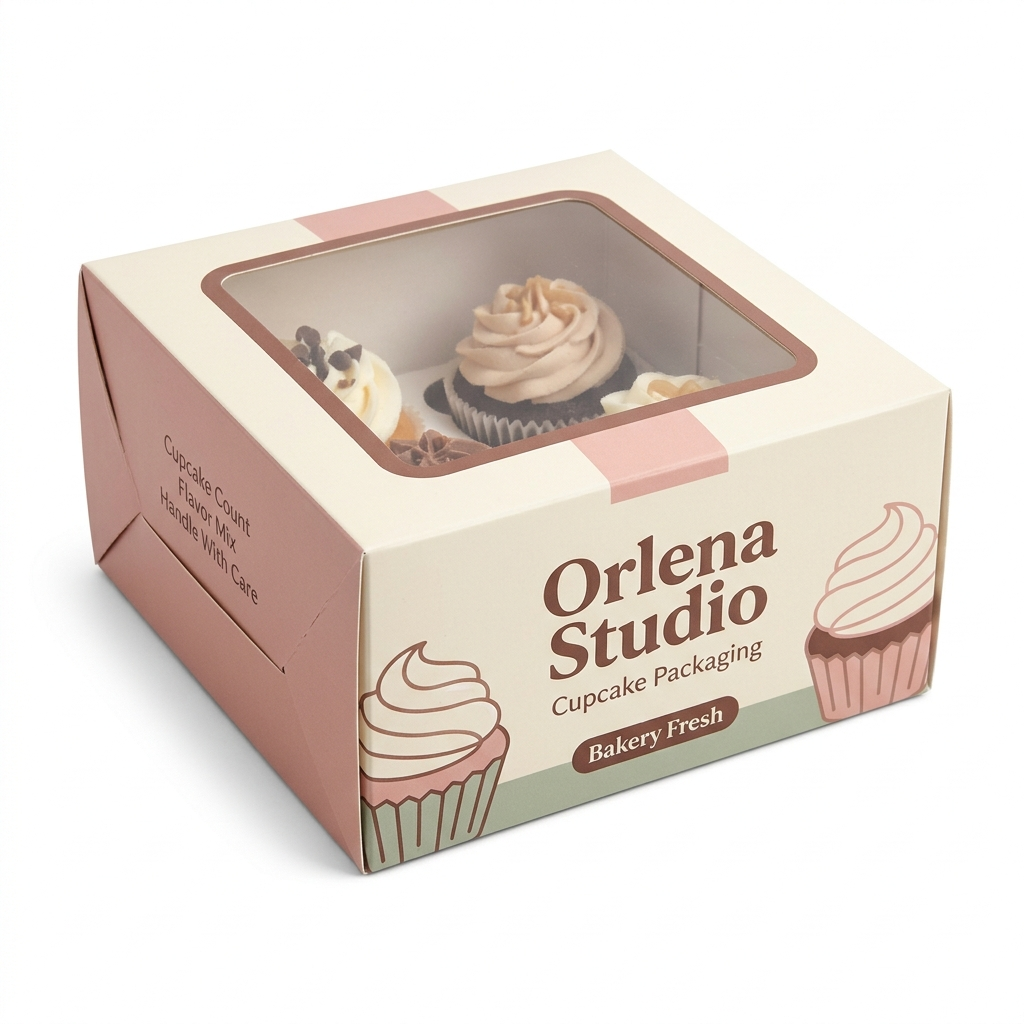 1 Window Cupcake Box 1790760629