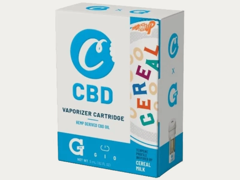 2 Delta 8 Cereal Boxes