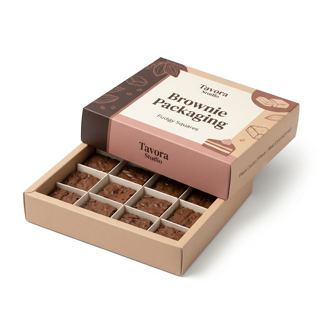2 Partition Brownie Box 1790759971
