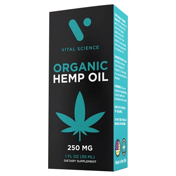 2 printed hemp boxes