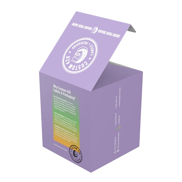 3 Custom 420 Dispensary printed Boxes