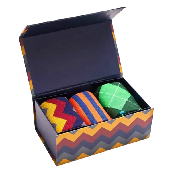 3 custom clothing boxes