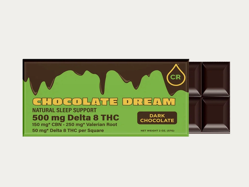 3 delta 8 chocolate bar boxes