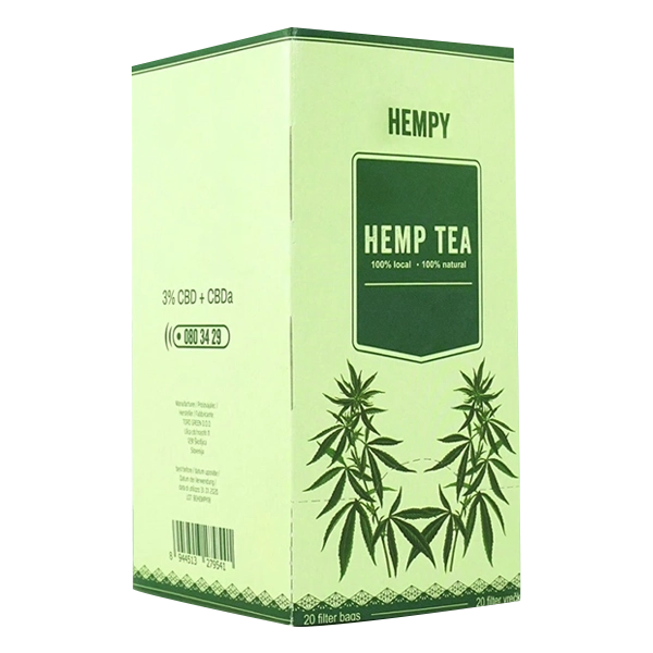 4 Cardboard Hemp Boxes