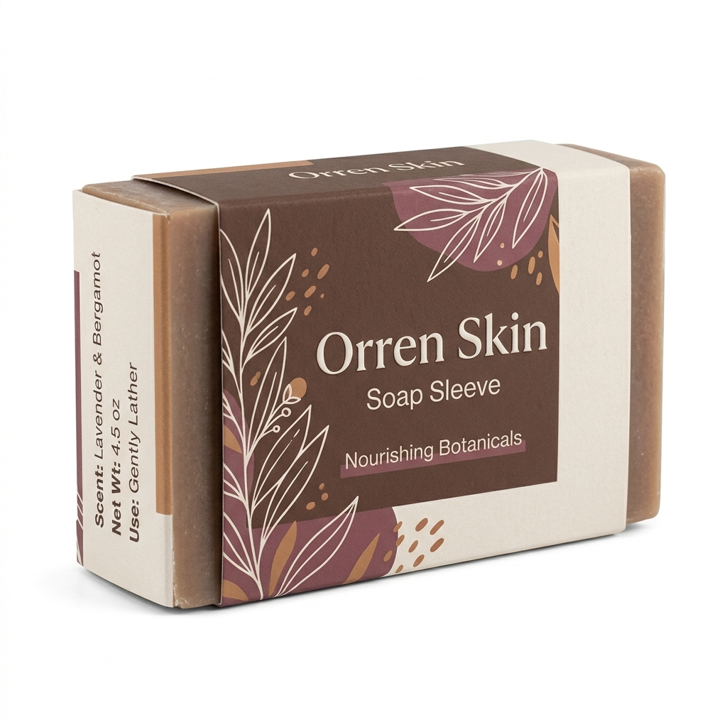 4 Paperboard Soap Sleeve 1790769448