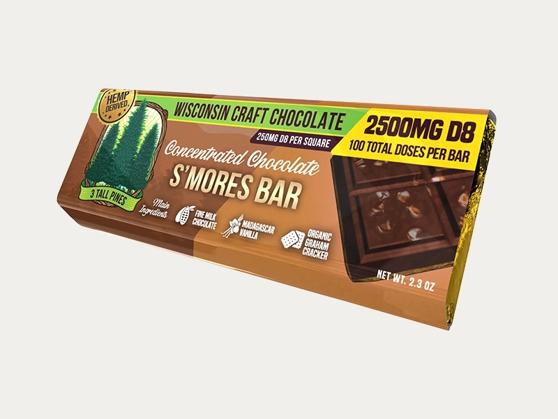 4 delta 8 chocolate bar boxes