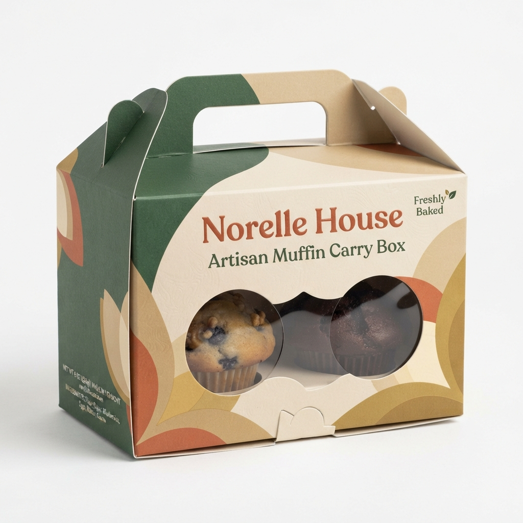 7 Sleeve and Tray Muffin Box 1790772553