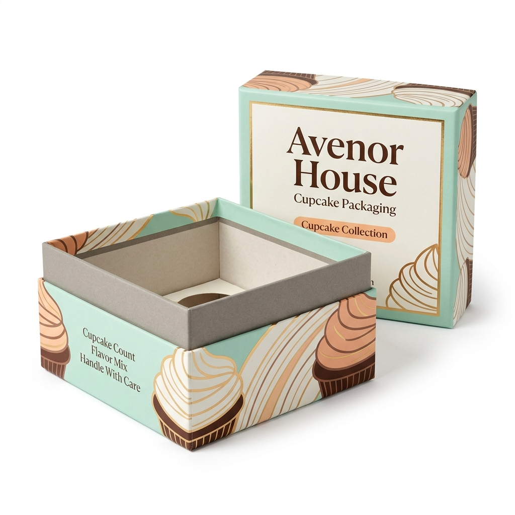7 Two Piece Cupcake Box 1790760629