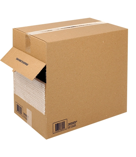 Corrugated shipping box for sanitizer dispensers
