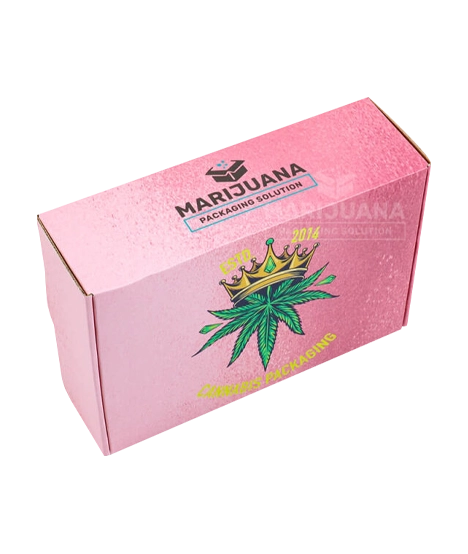 Custom Cannabis Flower Jar Box 3