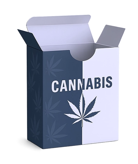 Custom Cannabis Flower Jar Box 5