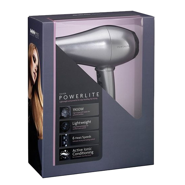 Custom Designed Logo hair dryer boxes