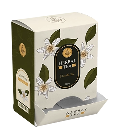 Custom printed dispenser packaging box design
