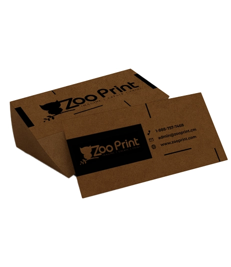 Eco friendly kraft paper business cards USA Canada