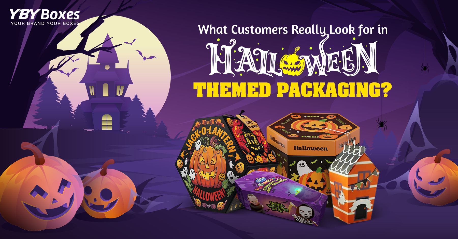 Halloween Themed Blog Banner