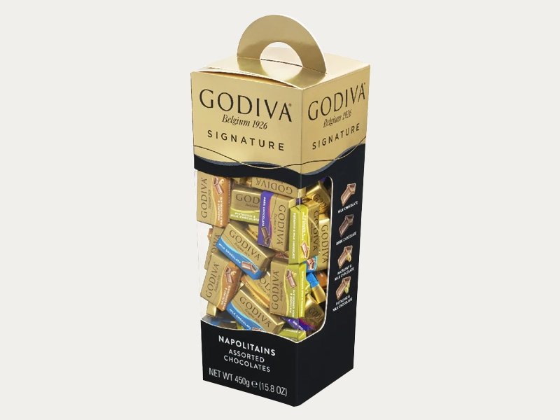 Handle mini chocolate boxes