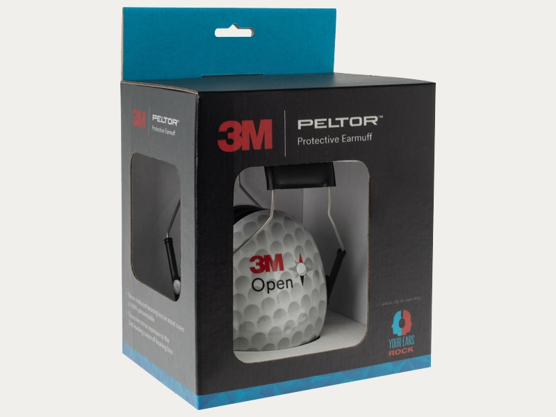 Hang tab Earmuffs boxes