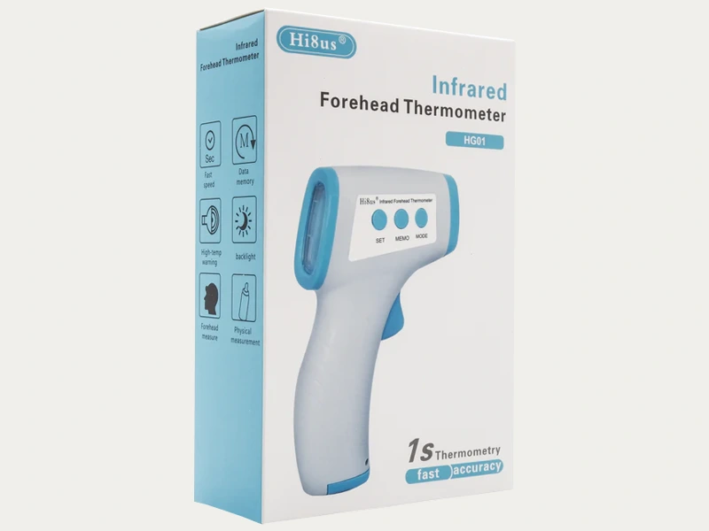 Long Forehead Thermometer boxes