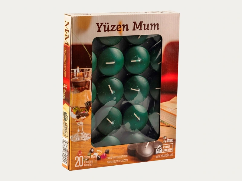 Long floating candle