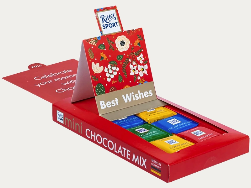 Long mini chocolate boxes