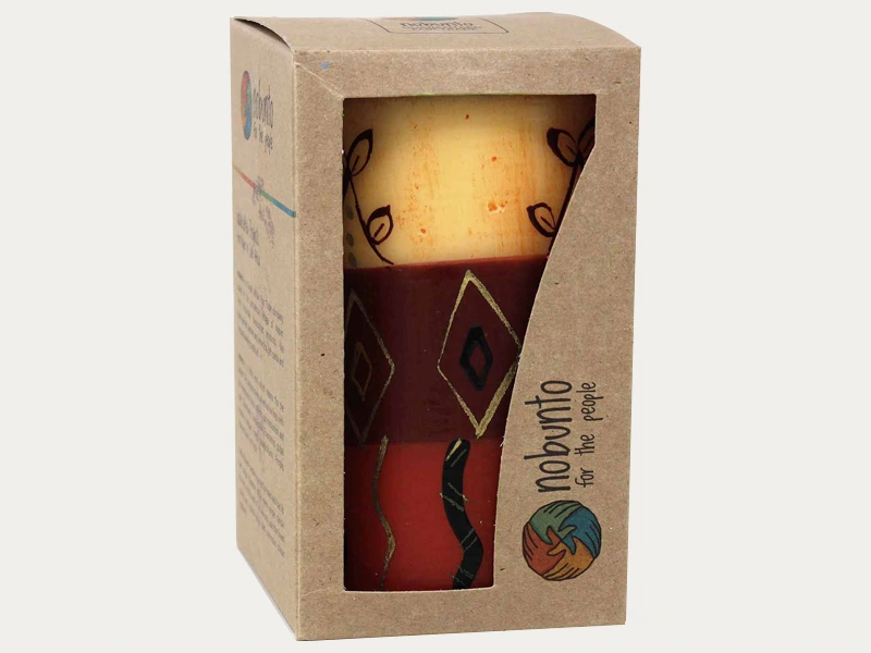 Long pillar candle boxes