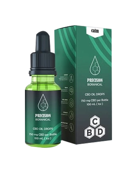 Printed 100ml supplement bottle packaging