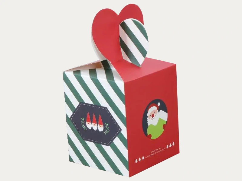 Printed Apple Candy Boxes