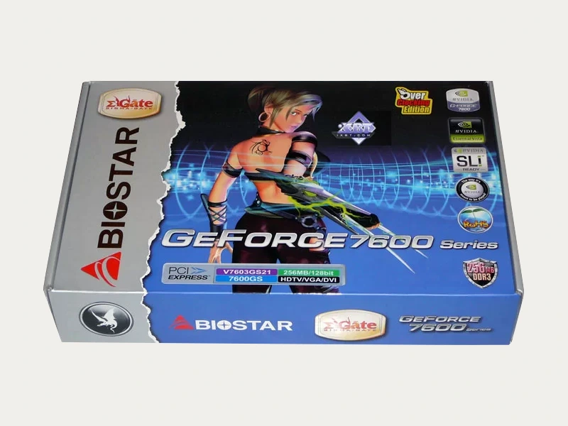 Printed Graphics Card boxes