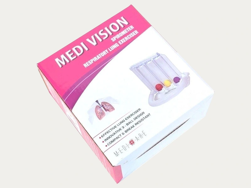 Printed Spirometer boxes