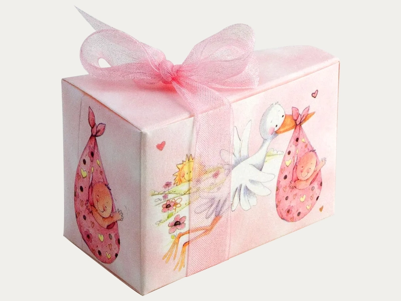 Printed wedding cake boxes