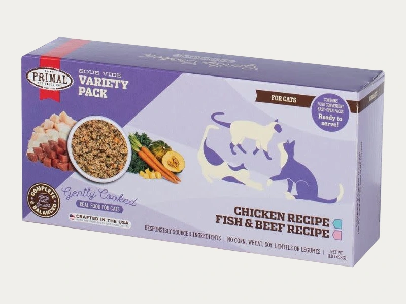 Rectangular Cat Food Boxes