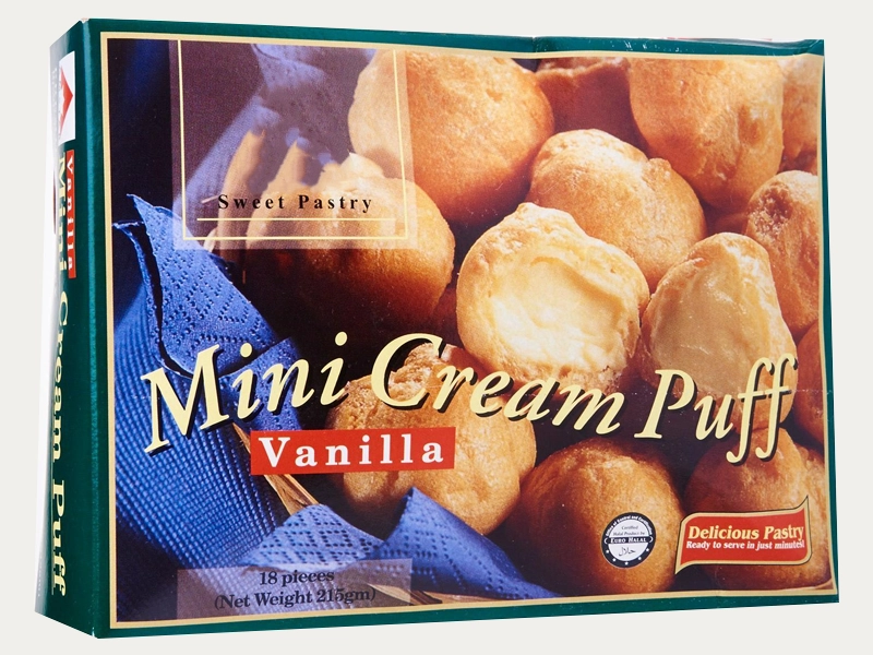 Rectangular cream puff boxes