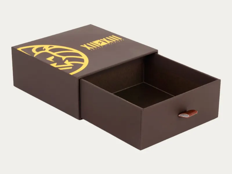 Sleeve gold foil boxes