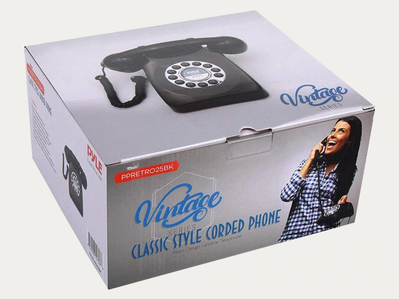 Square Desk Phone boxes