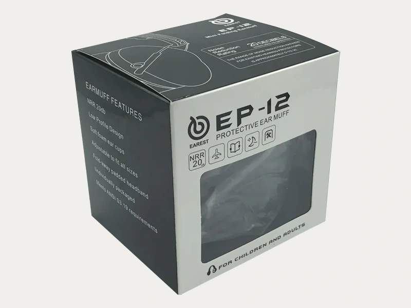 Square Earmuffs boxes