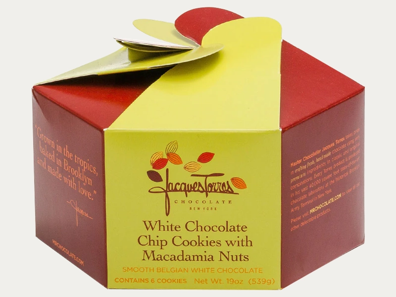 Taper top chocolate nuts boxes