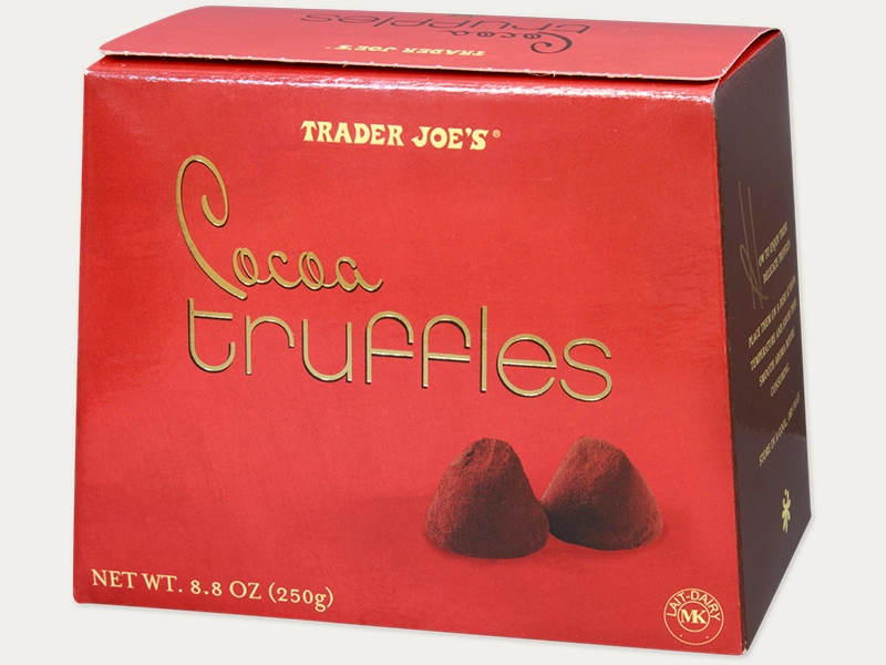 Tulip chocolate truffles boxes