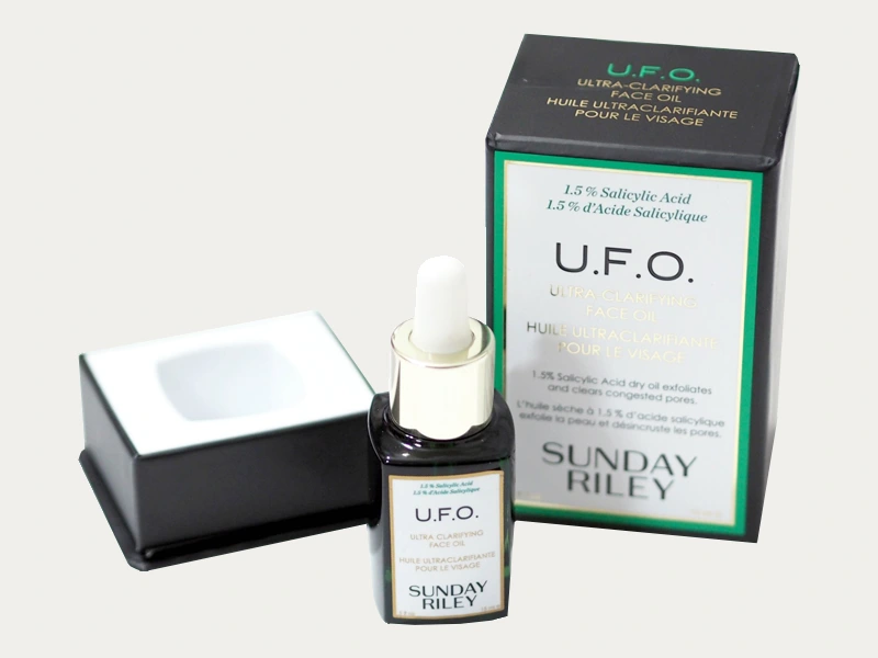 Two piece Face oil boxes