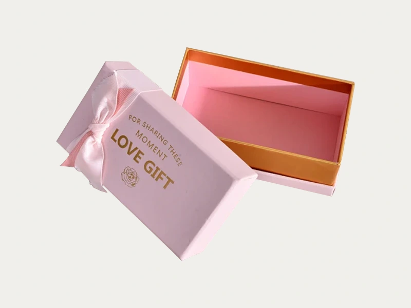 Two piece gown boxes