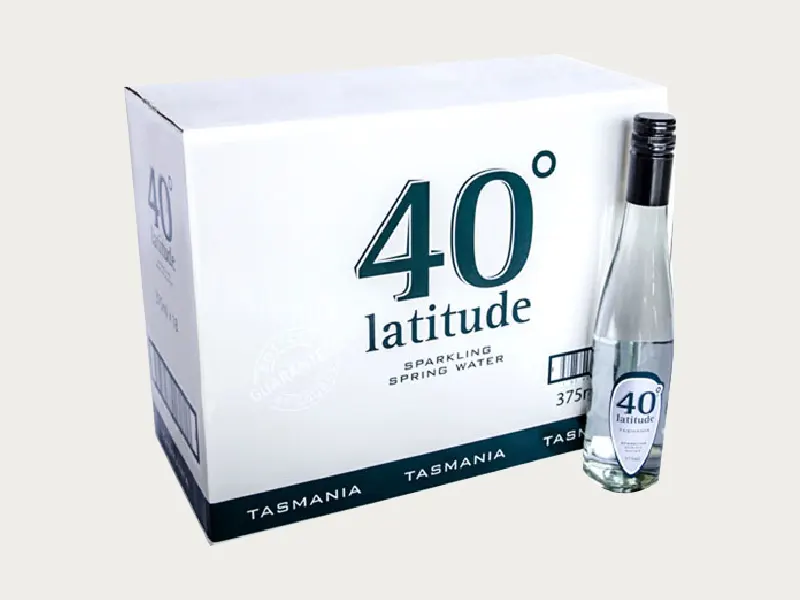 White 375ml bottle boxes