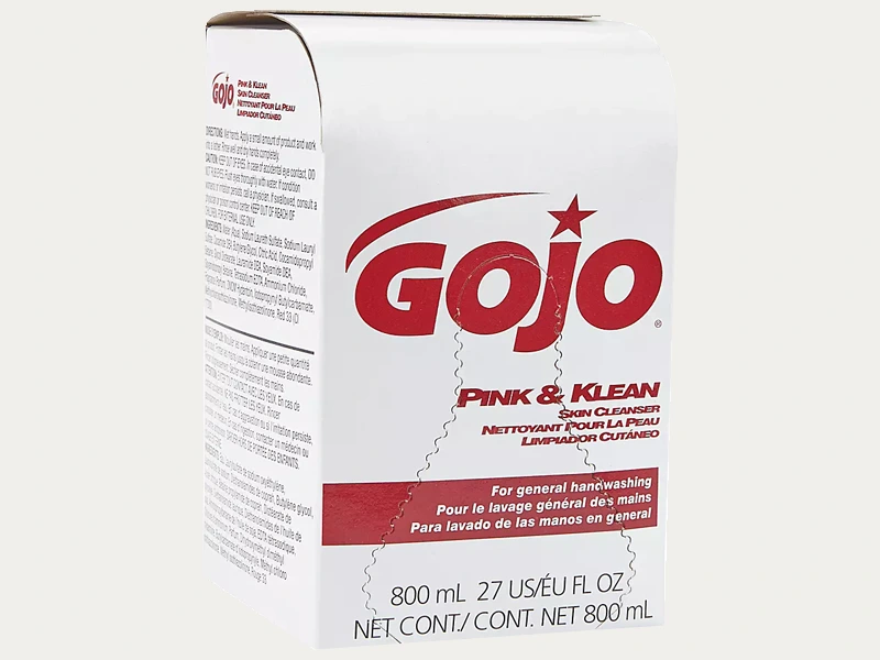 White Cleanser boxes