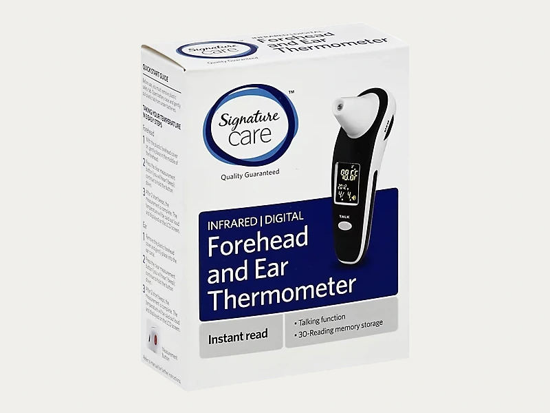 White Forehead Thermometer boxes