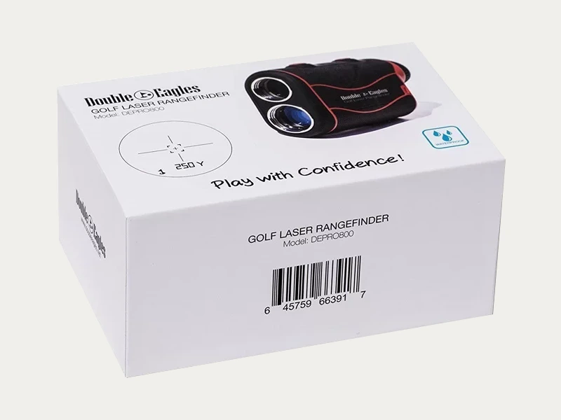 White Golf Rangefinder boxes