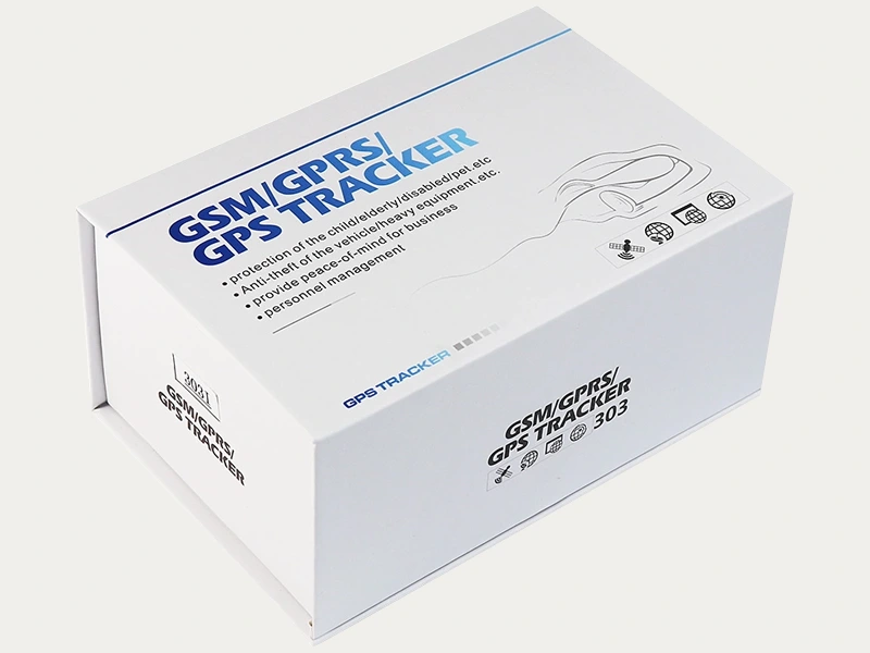 White Vehicle Tracker