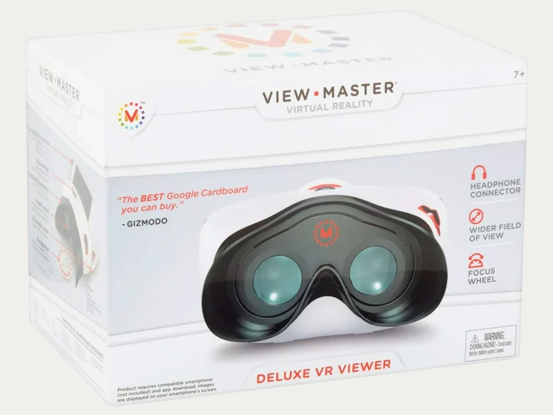 White Vr headset