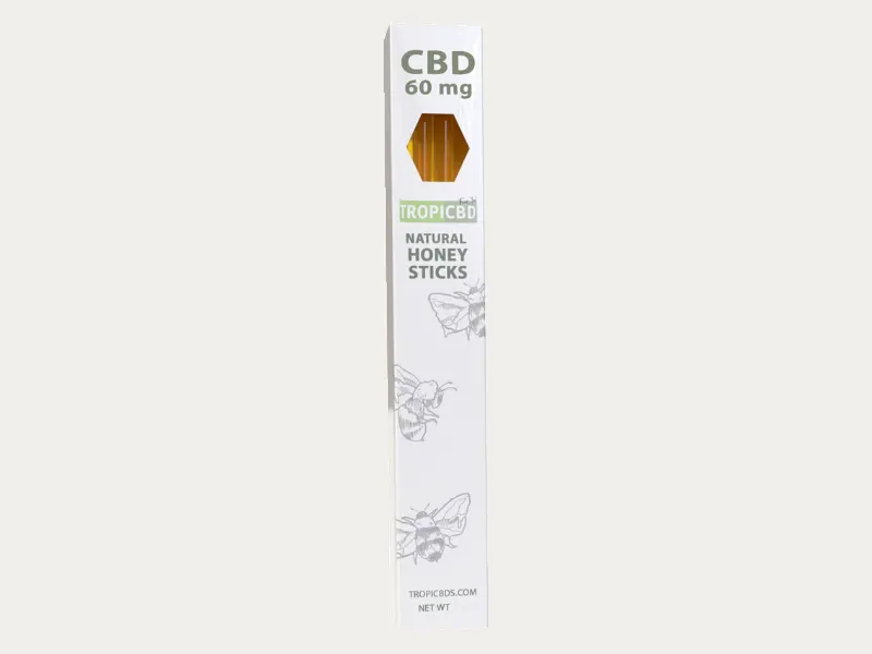 White cbd honey sticks boxes 9fadc16b