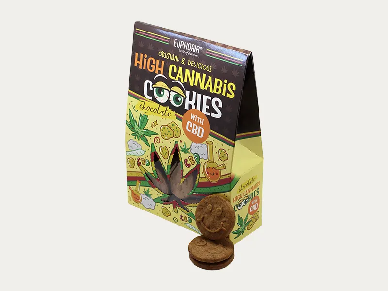 Window Hemp cookies boxes